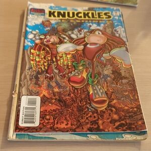 Knuckles Comic Book by